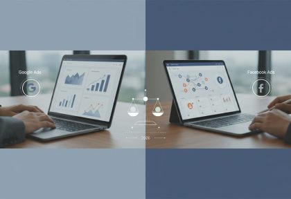 Google Ads vs Facebook Ads 2026: Melyik PPC platform hozza a legjobb eredményt?